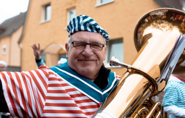 Walter Maisel (Tuba). Foto: Alexandra Weickert-Maisel